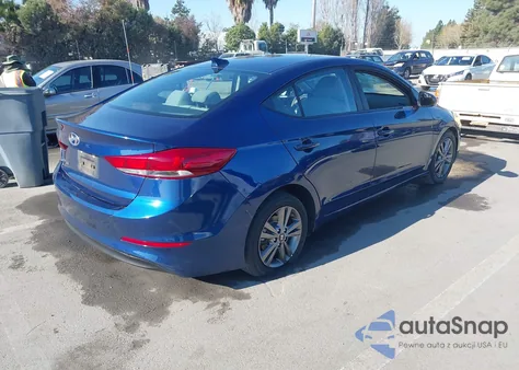 2018 Hyundai Elantra Sel z USA, uszkodzony, nr VIN 5NPD84LF6JH233208